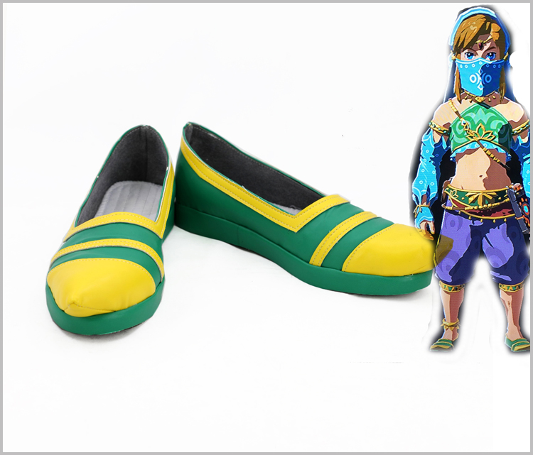 コスプレ靴 ゼルダの伝説 ブレスオブザワイルド link/リンク コスプレcosplay 変装 仮装 靴 高品質/サイズオーダー